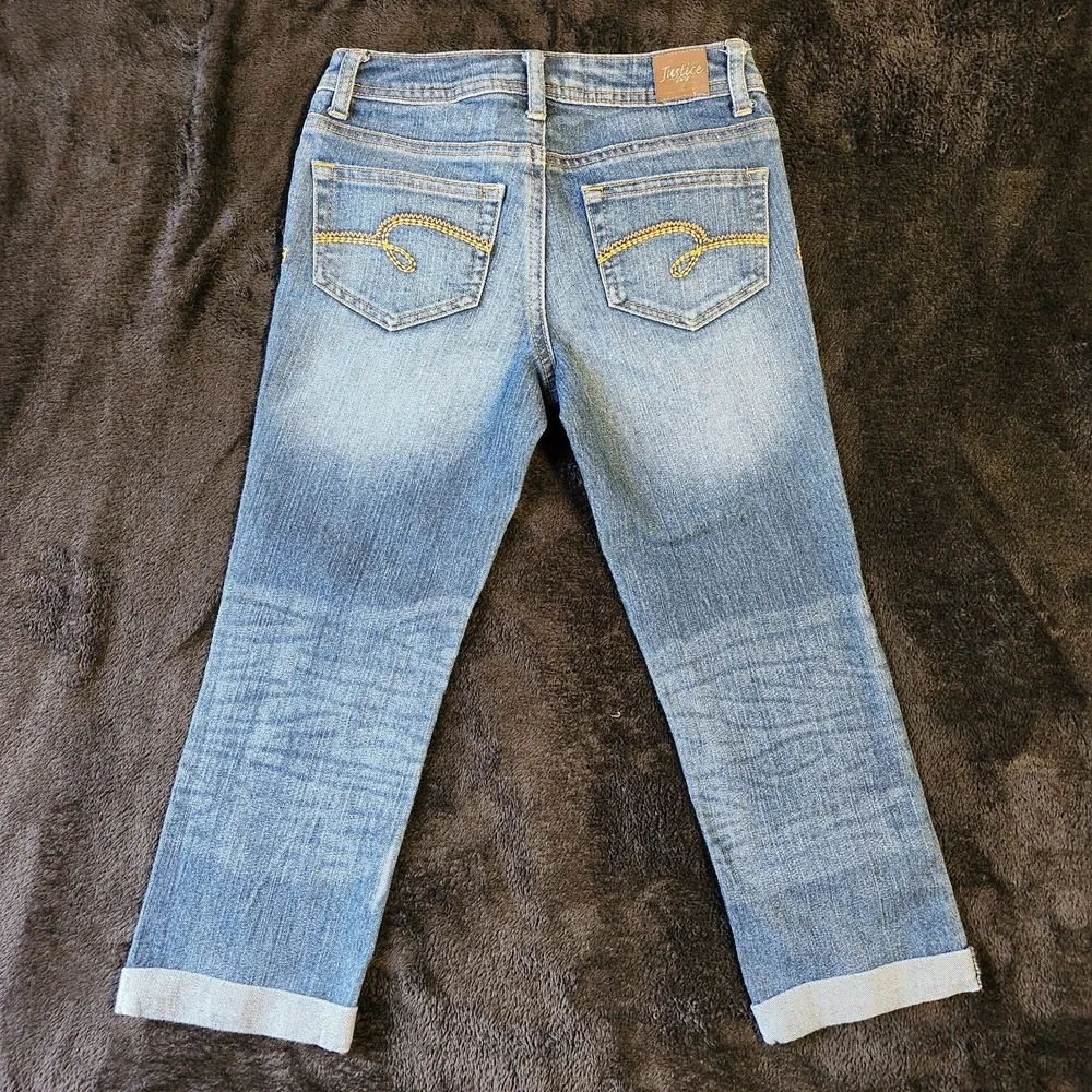 Justice Girls Blue Jeans Size 10R